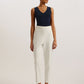 V-Neck Slim Fit Sleeveless Knit Top