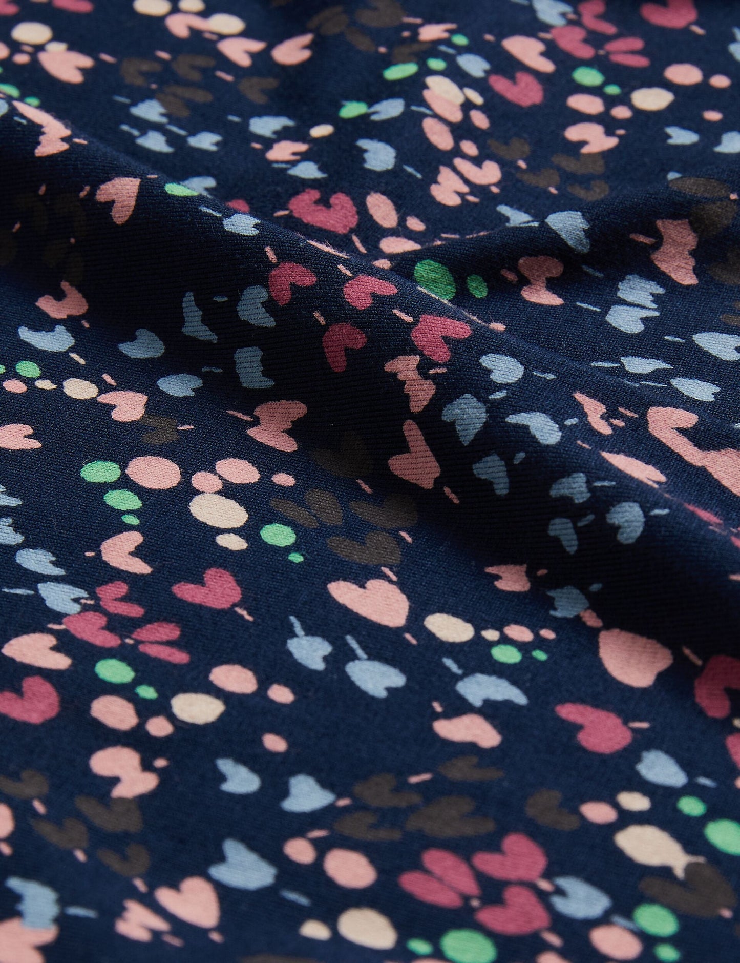 Heart Printed Fitted Tee