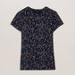 Heart Printed Fitted Tee