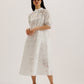 Oversized Broderie Dress