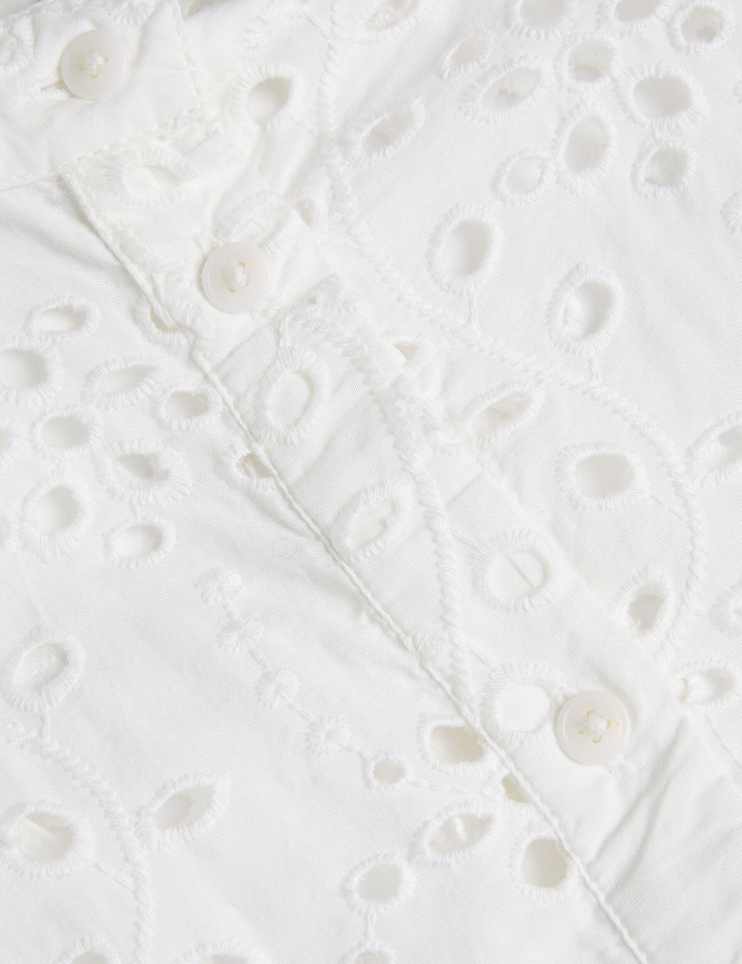 Oversized Broderie Dress