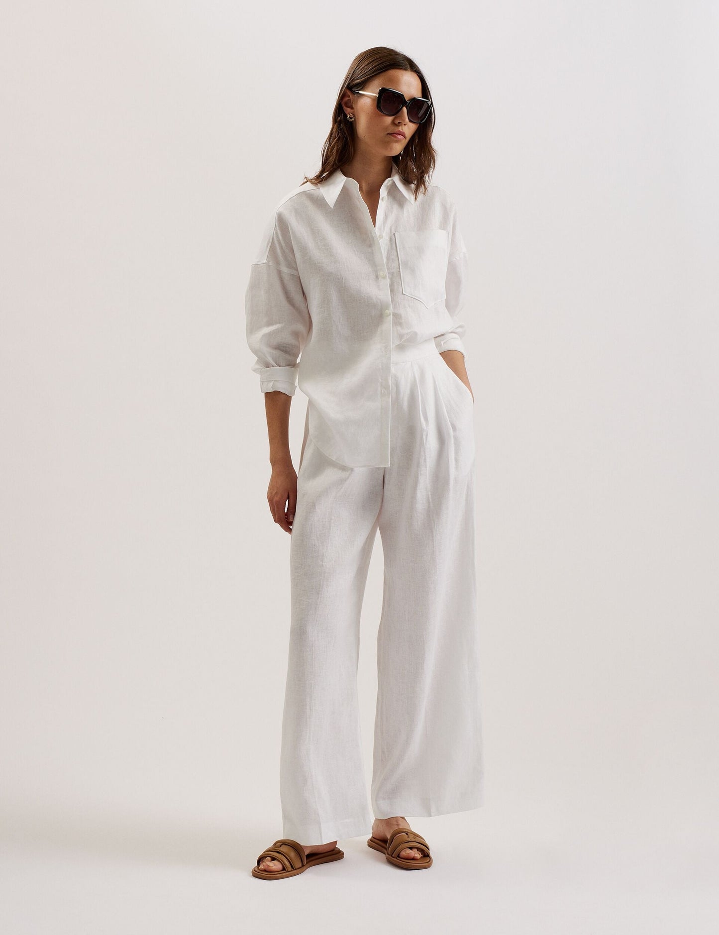 Oversized Linen Shirt