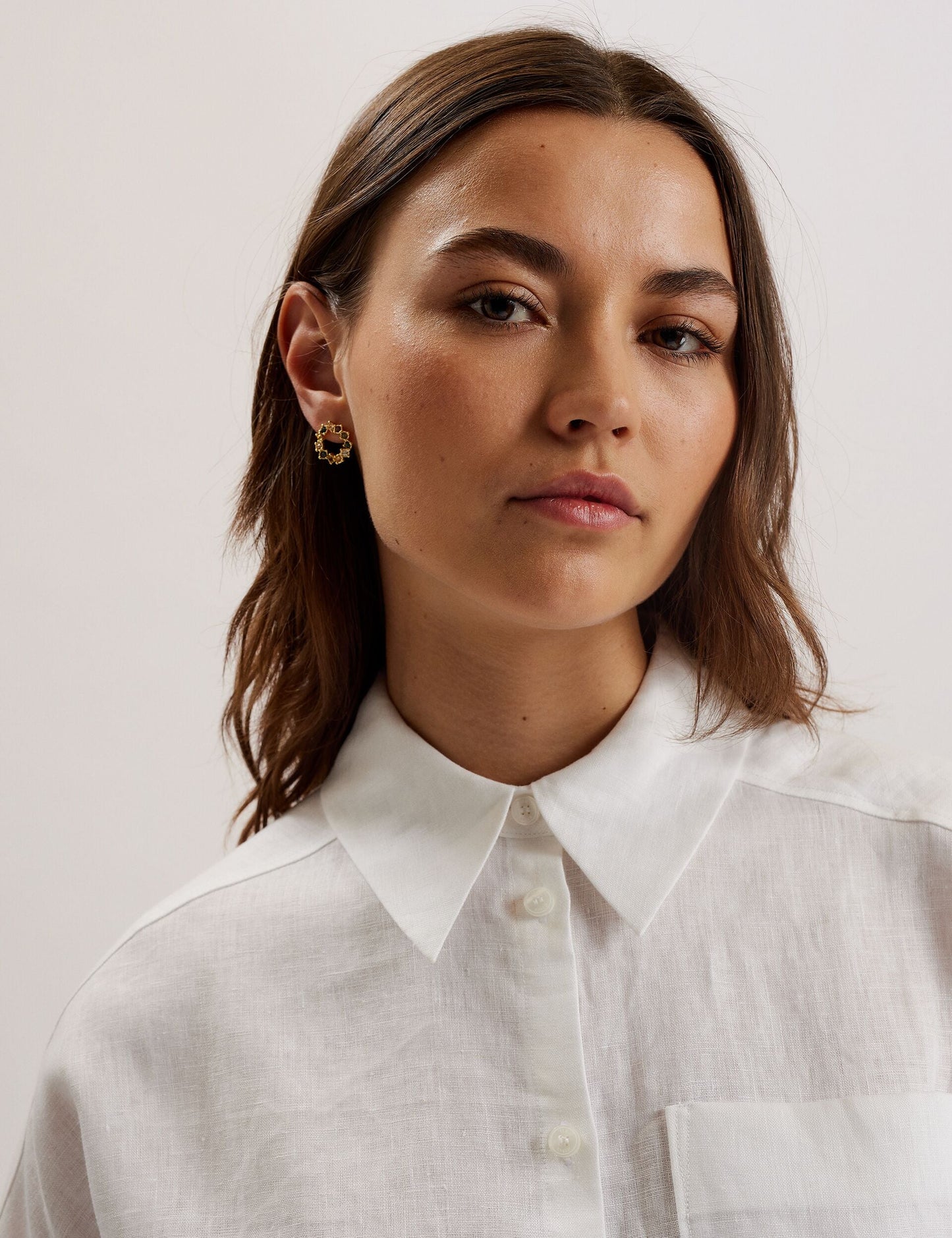 Oversized Linen Shirt