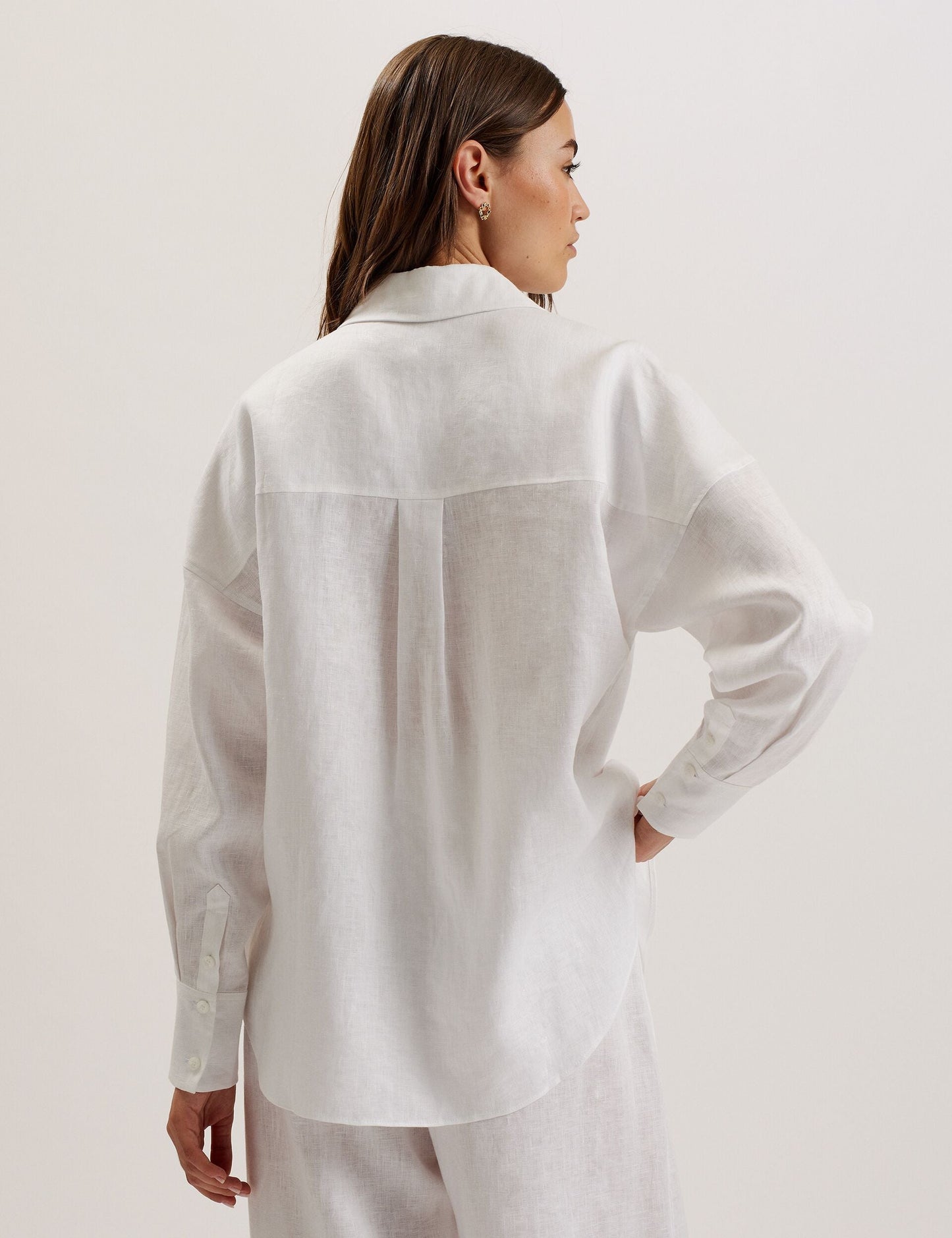 Oversized Linen Shirt
