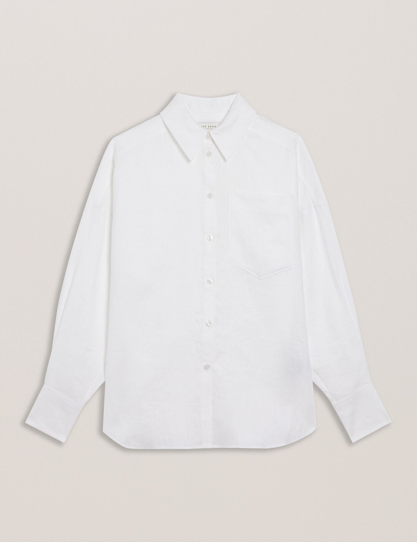 Oversized Linen Shirt
