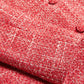 Cropped Boucle Round Neck Jacket
