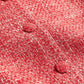 Cropped Boucle Round Neck Jacket