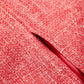 Tailored Boucle Midi Skirt With Front Slit