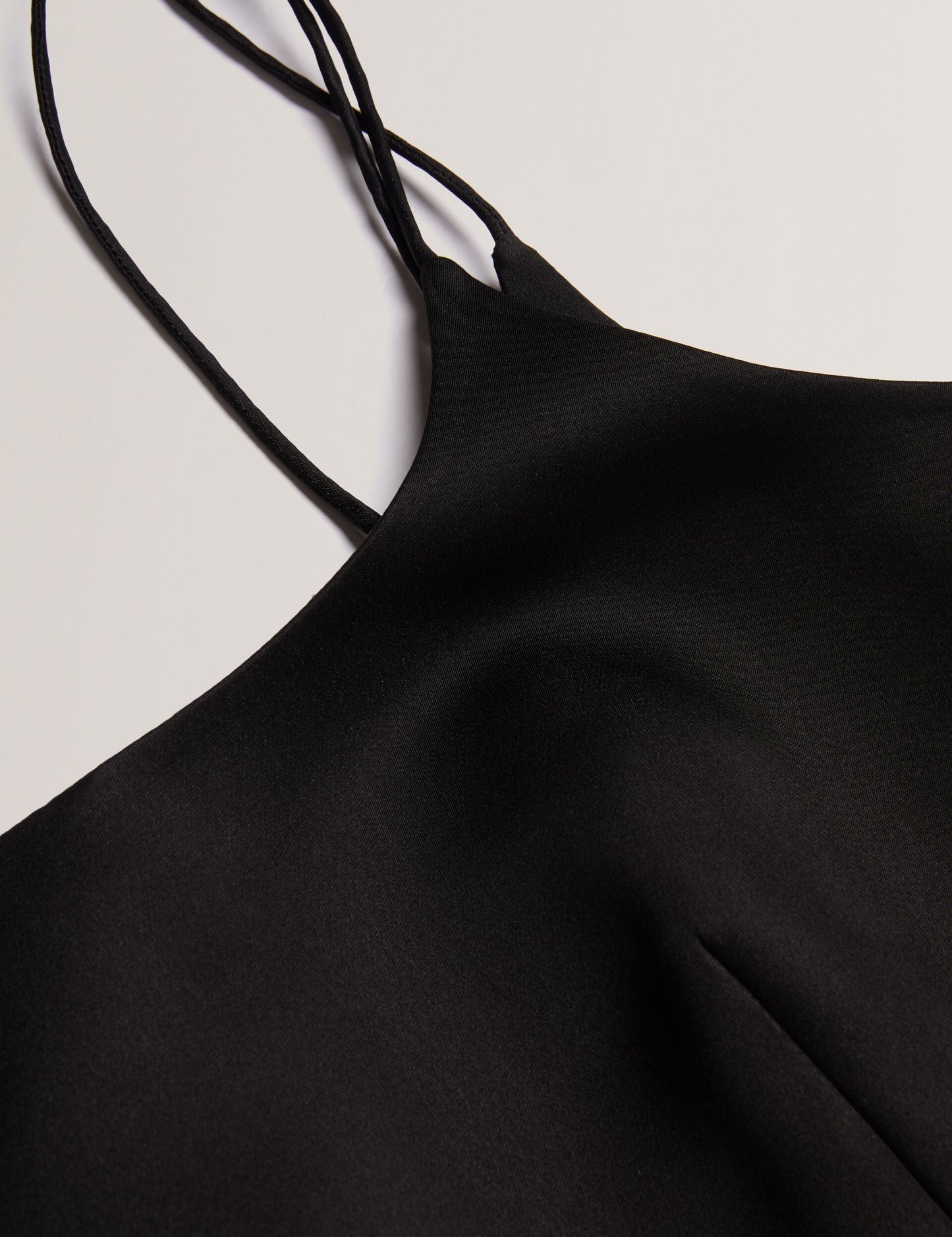 Tie Strap Square Neck Mini Dress