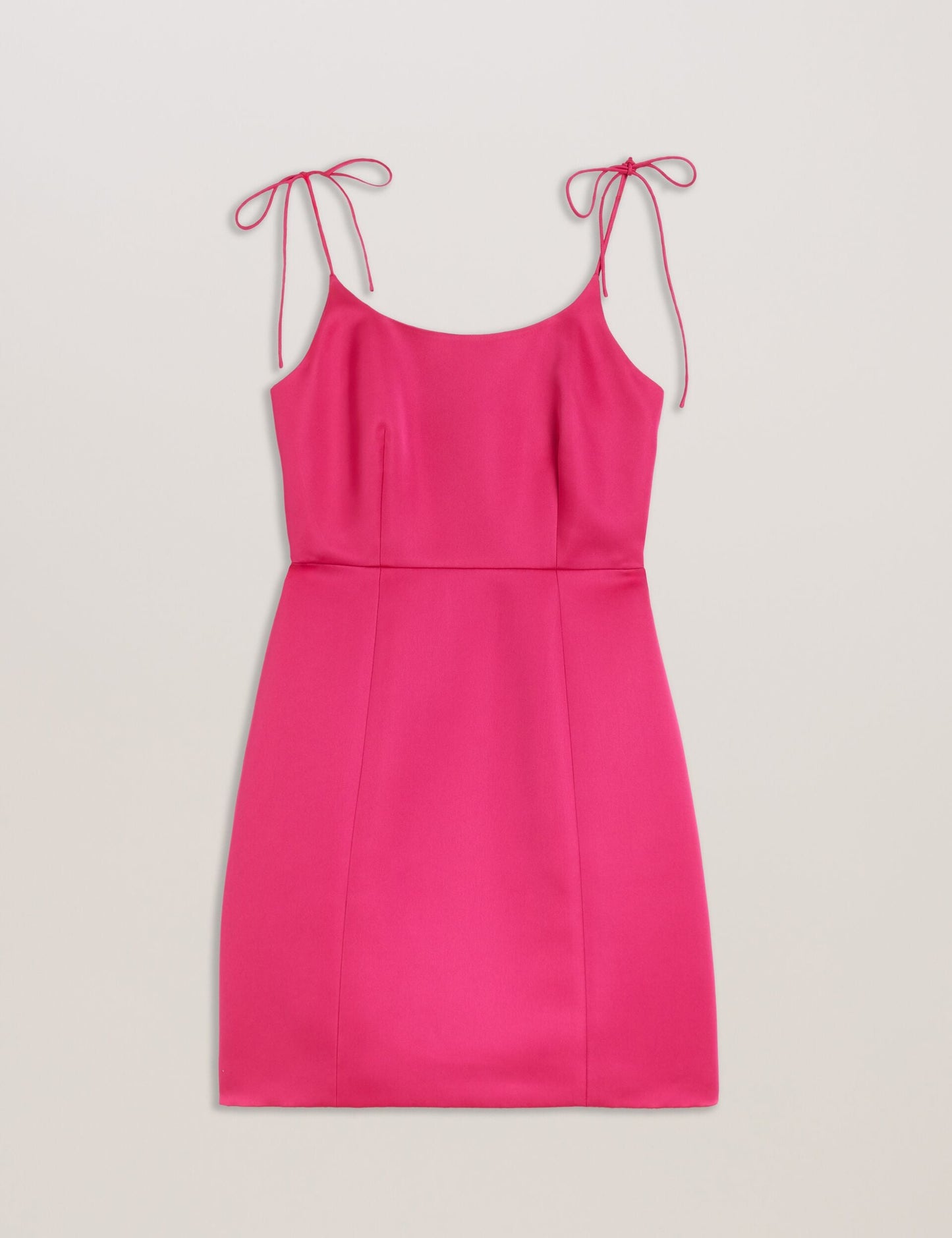 Tie Strap Square Neck Mini Dress