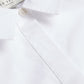 Bib Front Sheer Long Sleeve Blouse