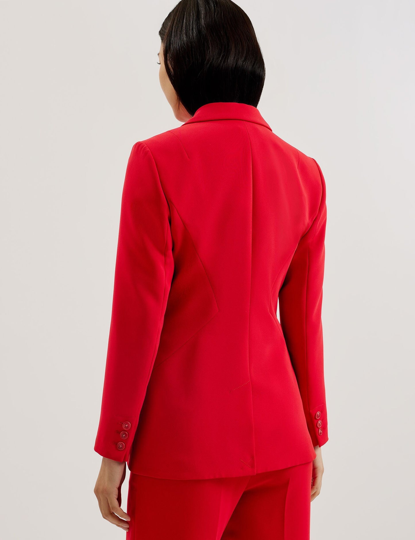 Slim Fit Single Breasted Tailored Blazer