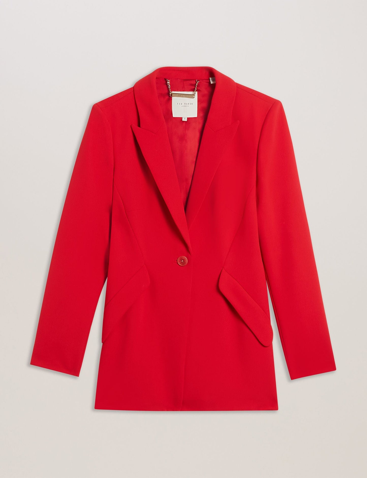 Slim Fit Single Breasted Tailored Blazer
