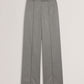Herringbone Wide Leg Tailored Trousers