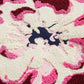 Textured Floral Graphic Cotton Sweatshirt