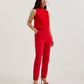 Tapered High Waisted Tailored Trousers