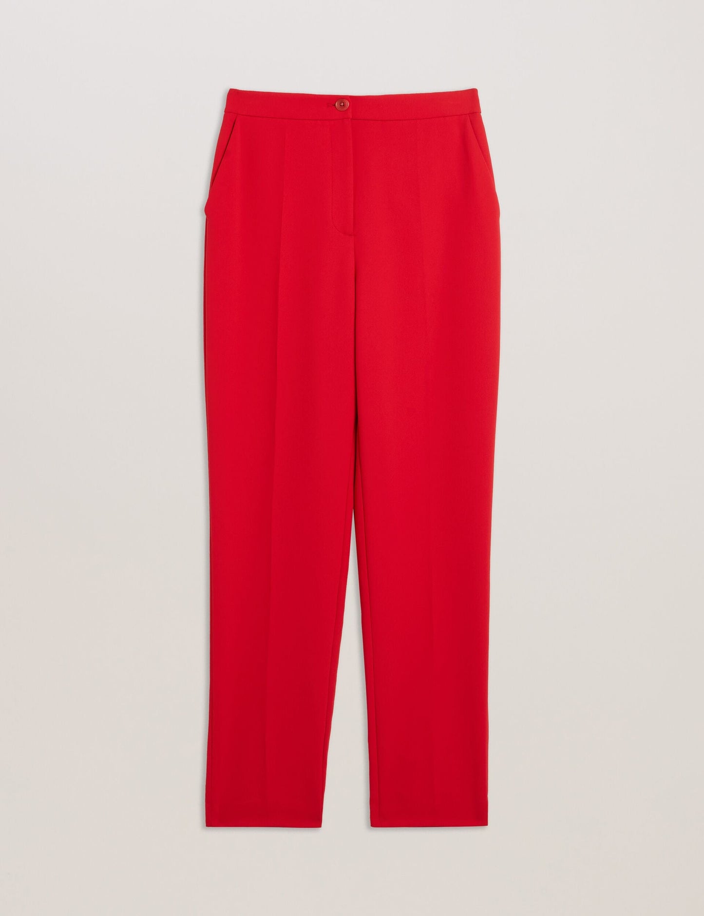 Tapered High Waisted Tailored Trousers