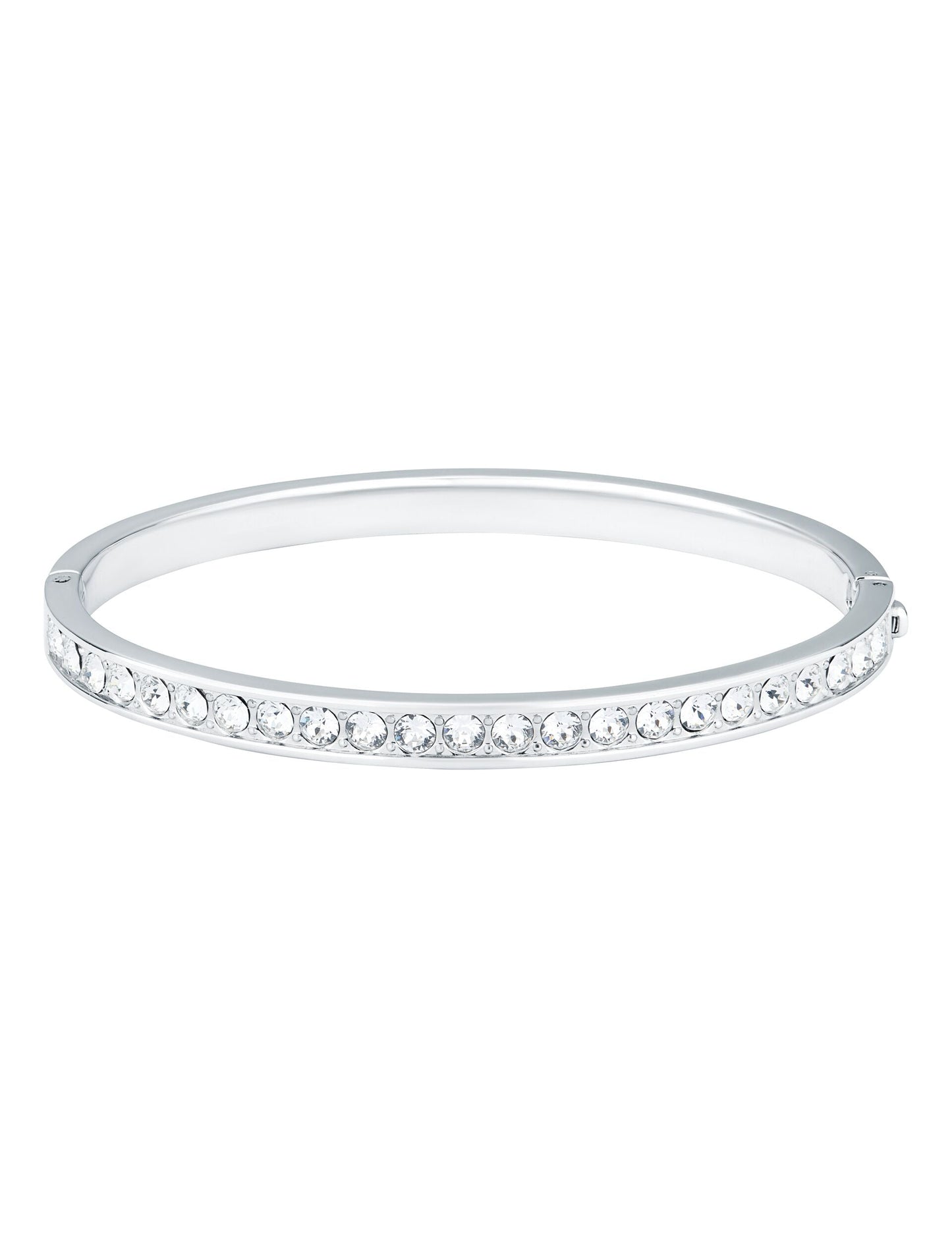 Crystal Hinge Bangle Bracelet