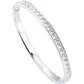 Crystal Hinge Bangle Bracelet