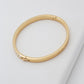 Crystal Hinge Bangle Bracelet