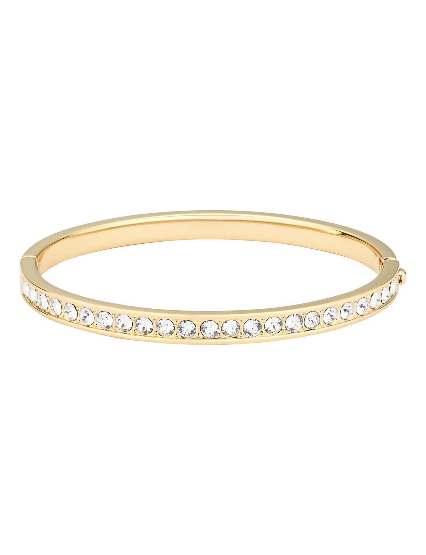 Crystal Hinge Bangle Bracelet