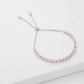 Crystal Adjustable Tennis Bracelet