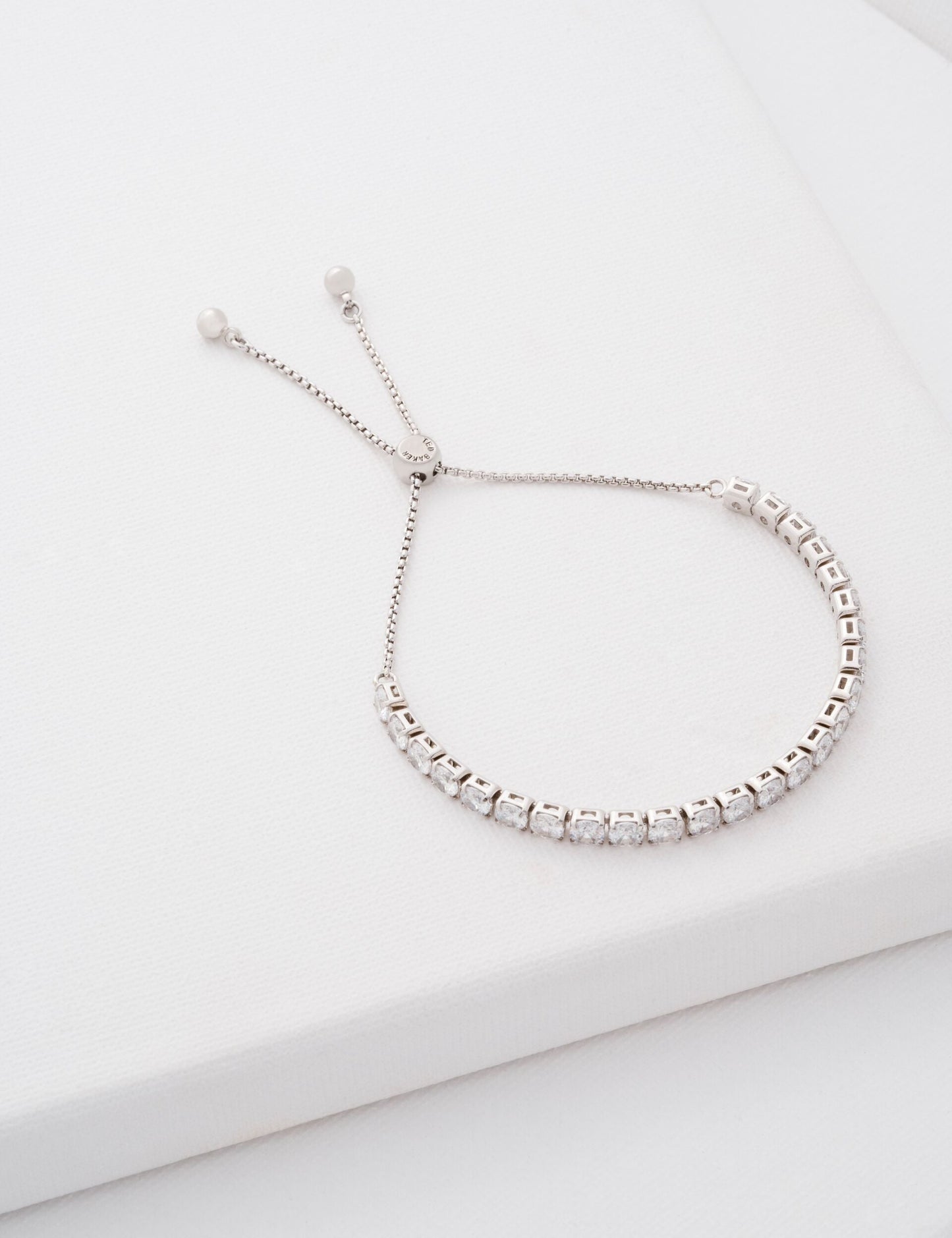 Crystal Adjustable Tennis Bracelet
