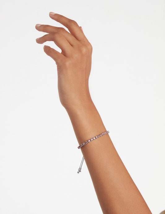 Crystal Adjustable Tennis Bracelet