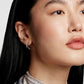 Crystal Double Hoop Earrings