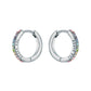 Crystal Huggie Hoop Earrings