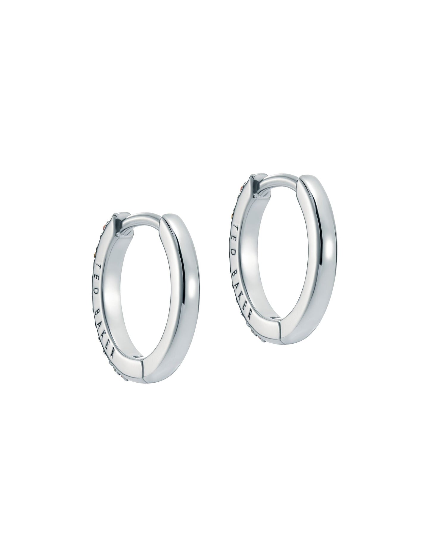 Crystal Huggie Hoop Earrings