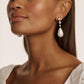 Statement Crystal Bead Drop Earrings
