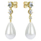 Statement Crystal Bead Drop Earrings