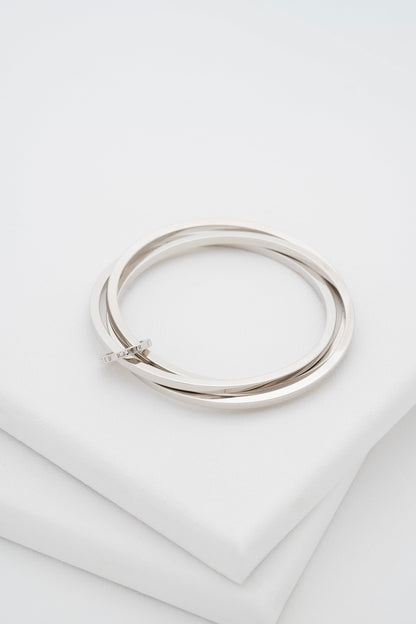 Multi Hoop Bangle Bracelet
