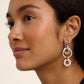 Multi Hoop Drop Earrings