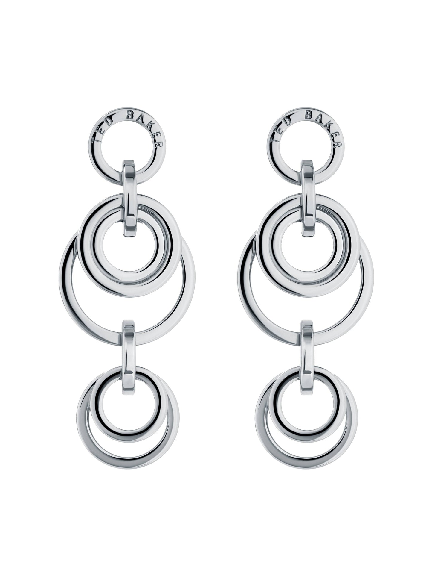 Multi Hoop Drop Earrings