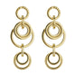 Multi Hoop Drop Earrings
