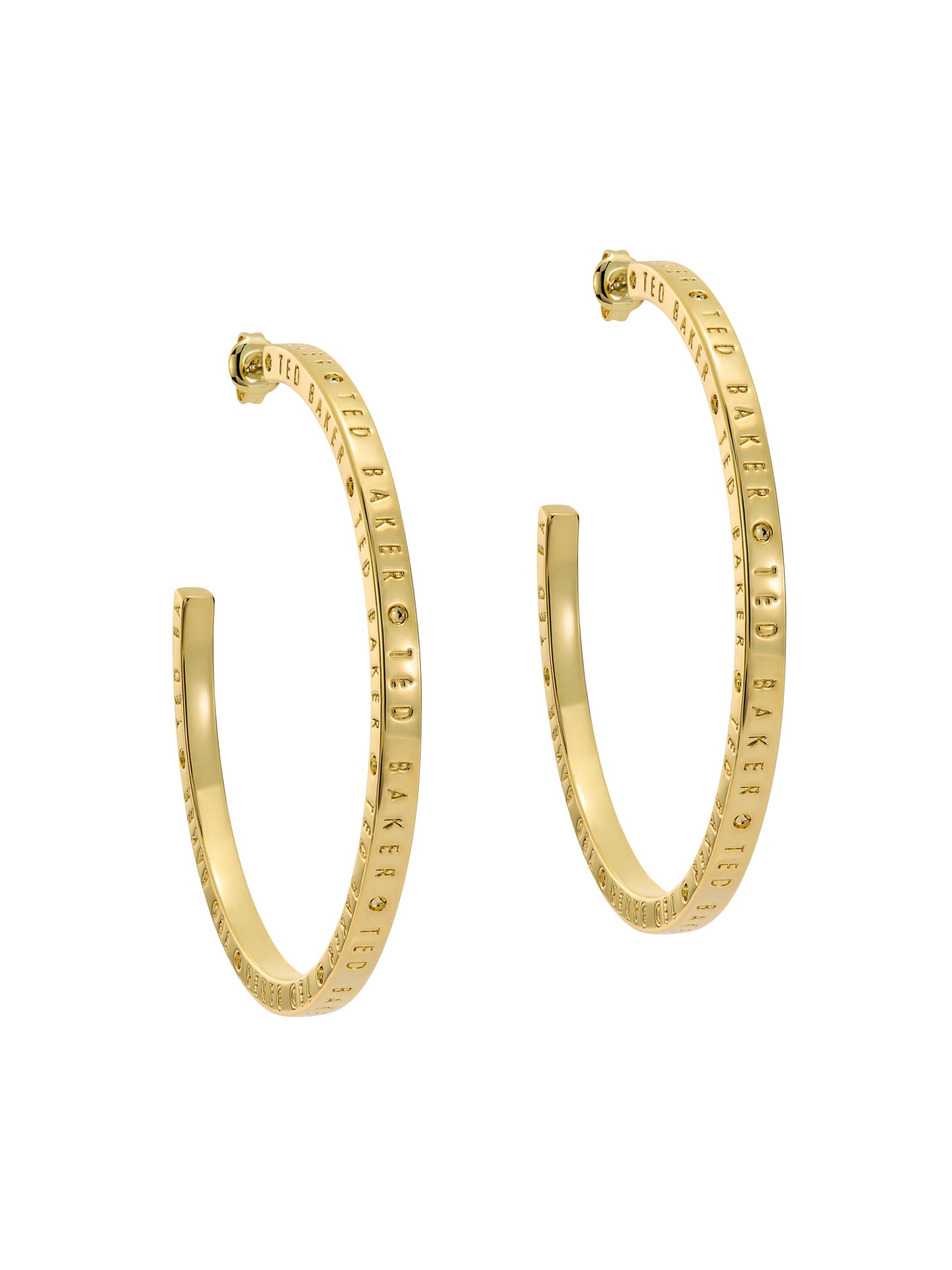 Logo Hoop Earrings