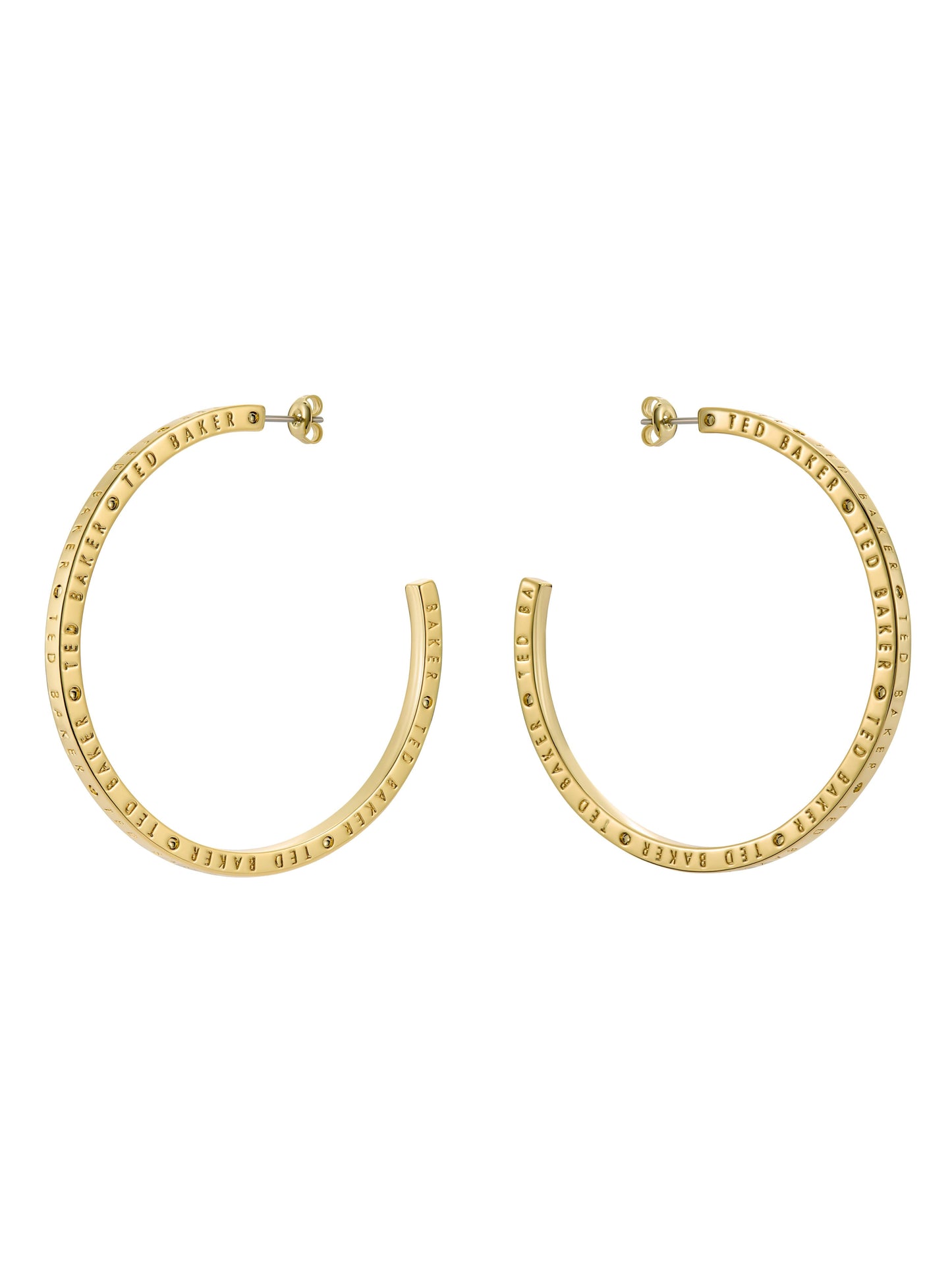 Logo Hoop Earrings