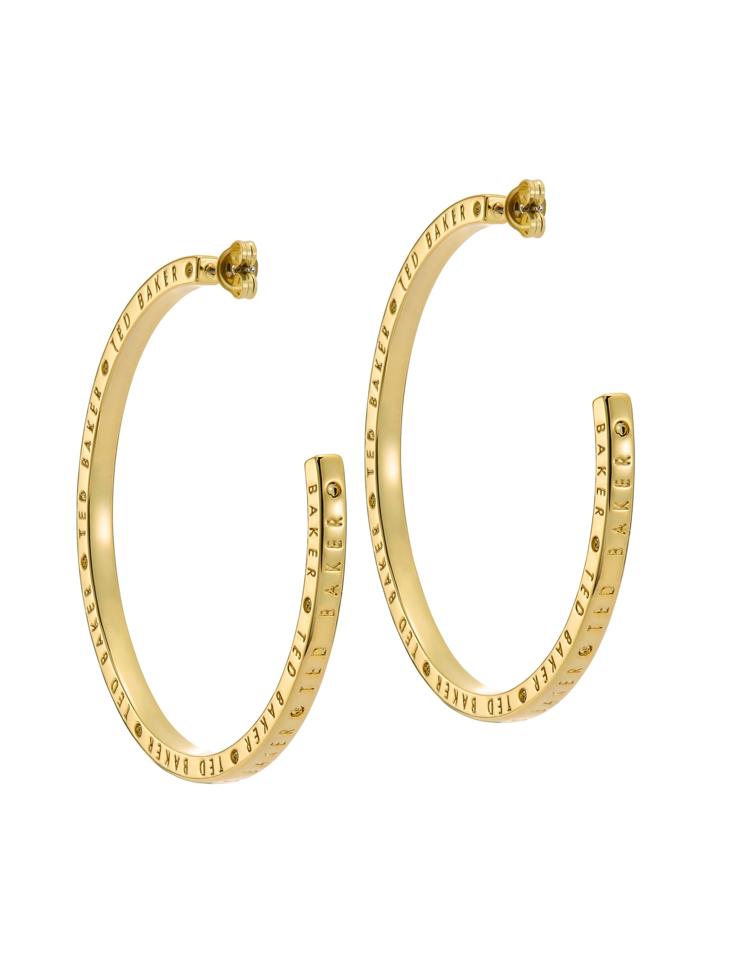 Logo Hoop Earrings