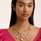 Pearl & Crystal Statement Necklace