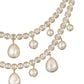 Pearl & Crystal Statement Necklace