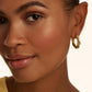 Twisted Pearl Hoop Earrings