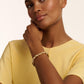 Twisted Pearl Cuff