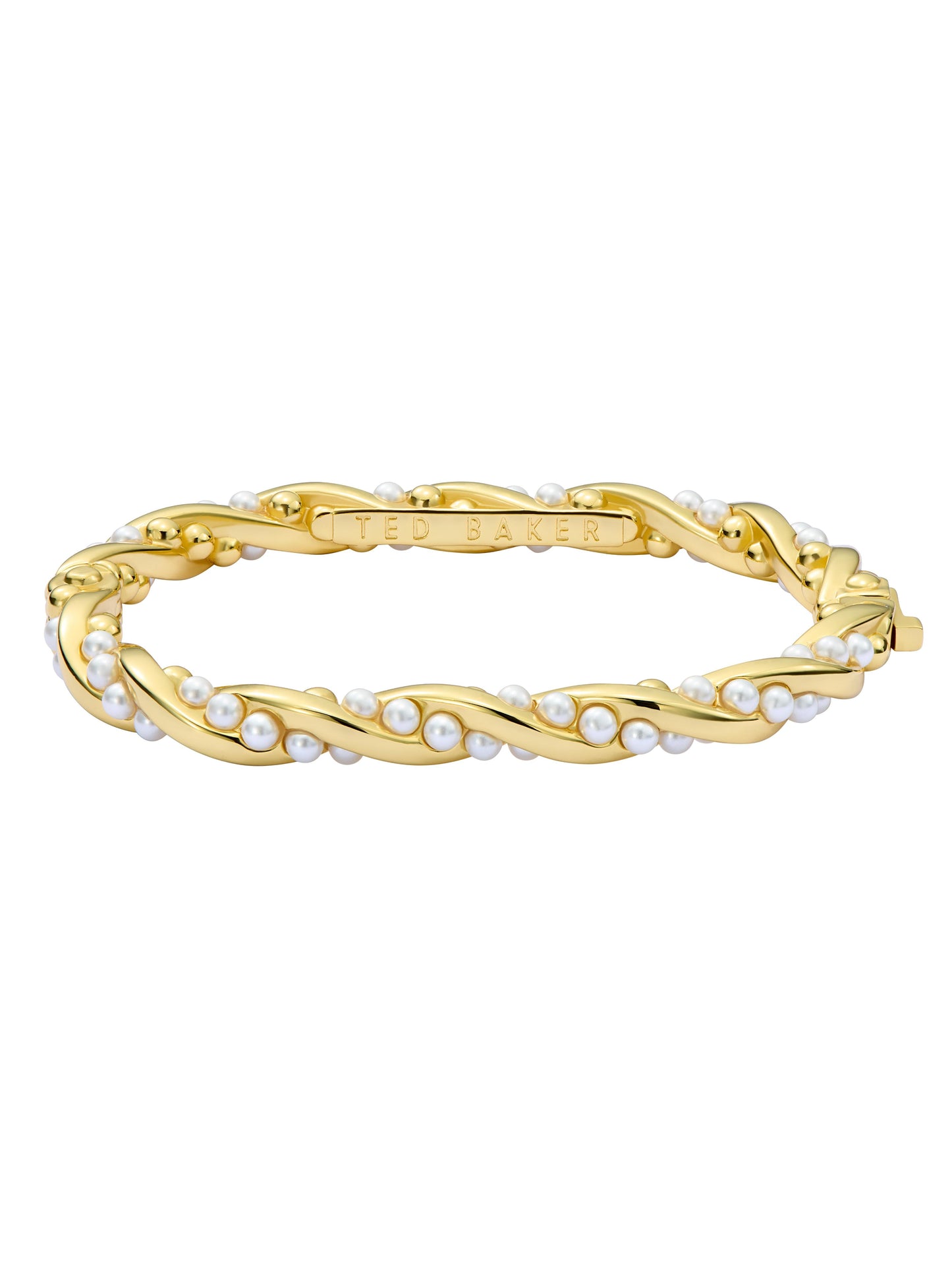 Twisted Pearl Cuff