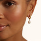 Twisted Pearl Drop Earrings