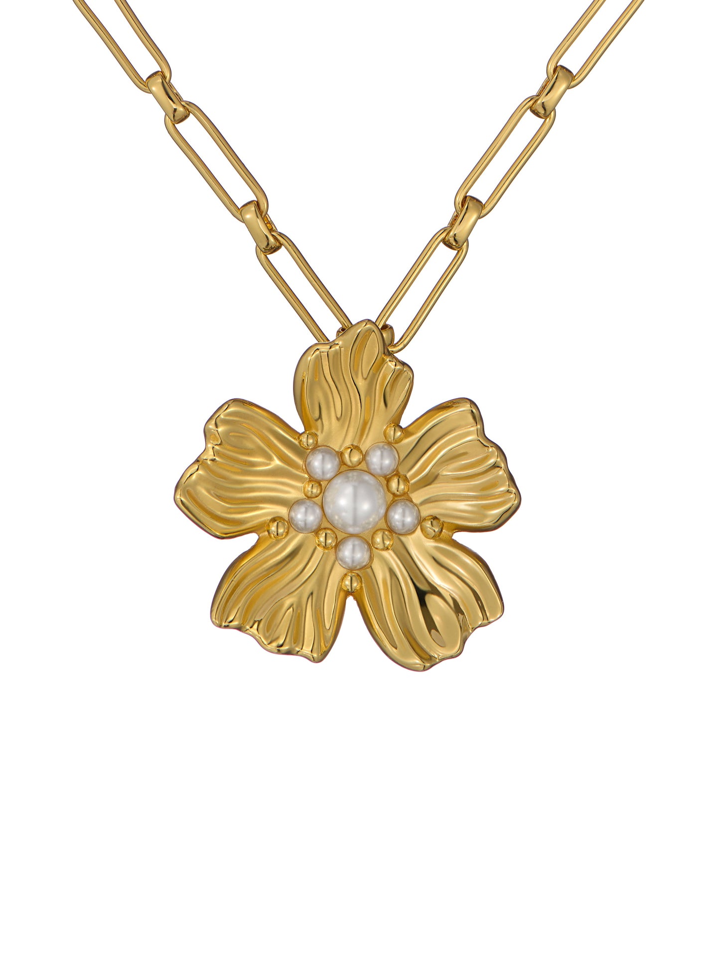 Flower Statement Necklace