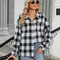 Black and White Plaid Shirt