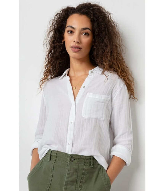 Rails Ellis Shirt in White